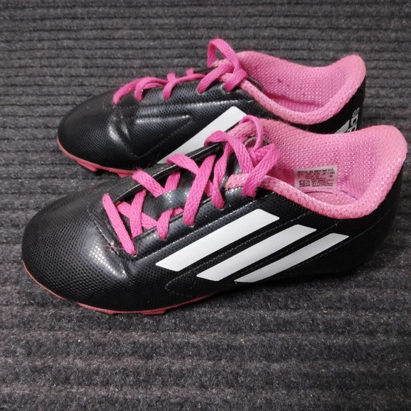 adidas Shoes Adidas Conquisto Fg Girls Soccer Cleats Black Poshmark